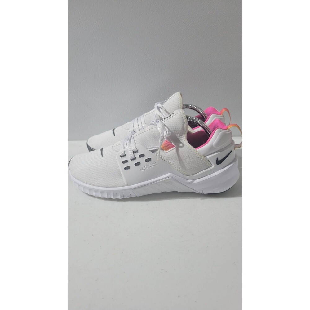 Nike Women Free Metcon 2 CD8526-100 White/Pink Training Gym Shoes Sneaker Size11